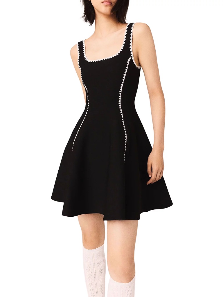 Russelino Babydoll Skater Mini Dress